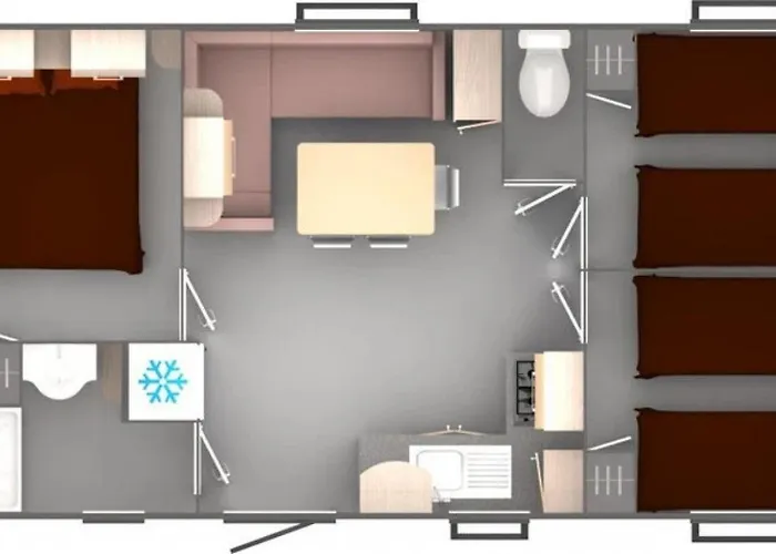 3 étoiles - Piscine - Eehdai